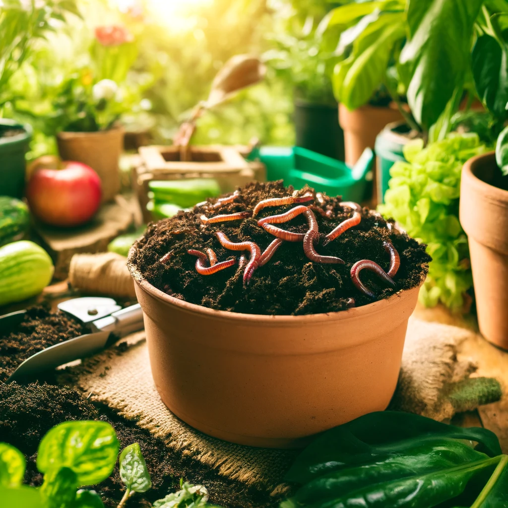 Composting with Worms-Red wiggler Compost Worms- Red Wigglers- Composting Worms- Compost Worms- Worm Castings-